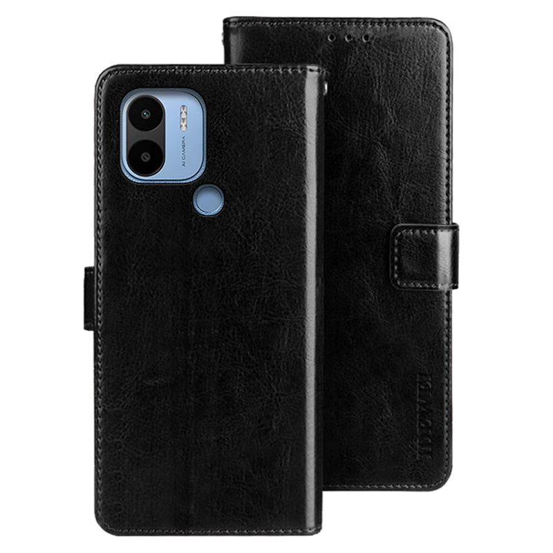 IDEWEI For Xiaomi A1 4G Poco C50 4G A2 4G PU Leather Flip Phone Cover Protective Case Viewing Stand Crazy Horse Texture Wallet Shell IDEWEI For Xiaomi A1 4G Poco C50 4G A2 4G PU Leather Flip Phone Cover Protective Case Viewing Stand Crazy Horse Texture Wallet Shell